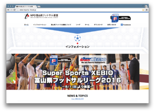 オフィシャルサイトリニューアル